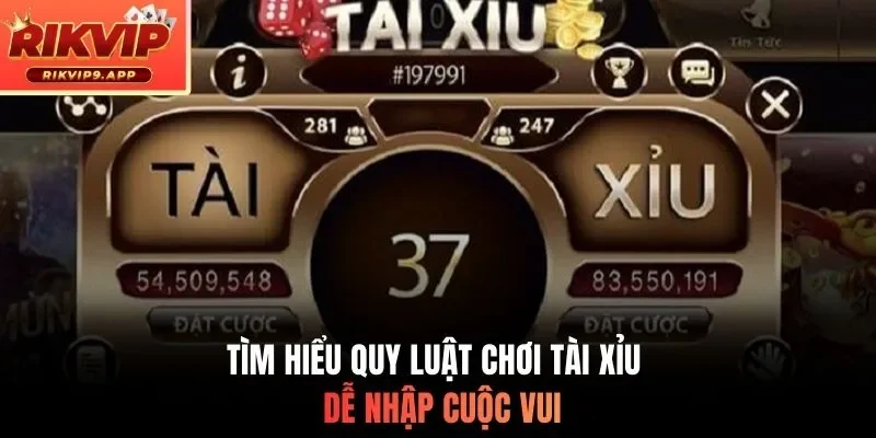Tìm hiểu quy luật chơi tài xỉu dễ nhập cuộc vui